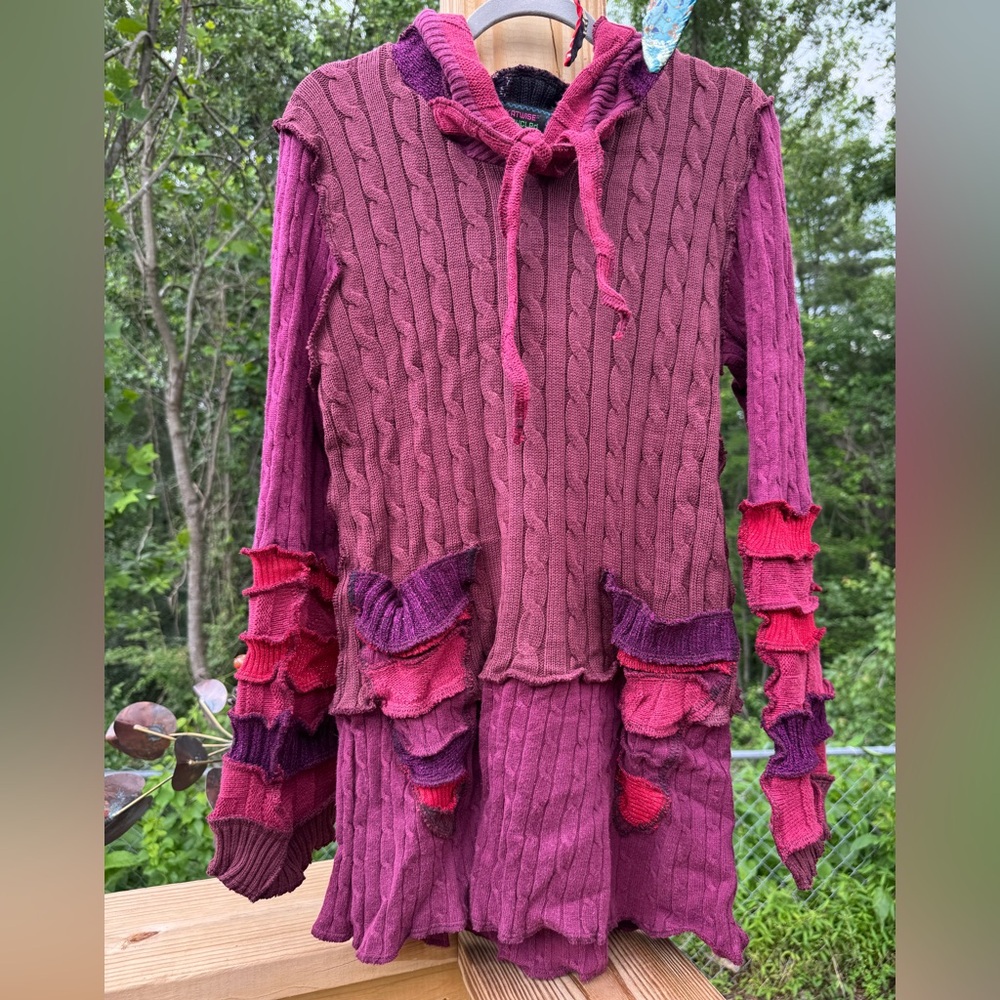 Katwise WOOL-FREE Hooded Sweater - Yytrium - Never Worn - XL